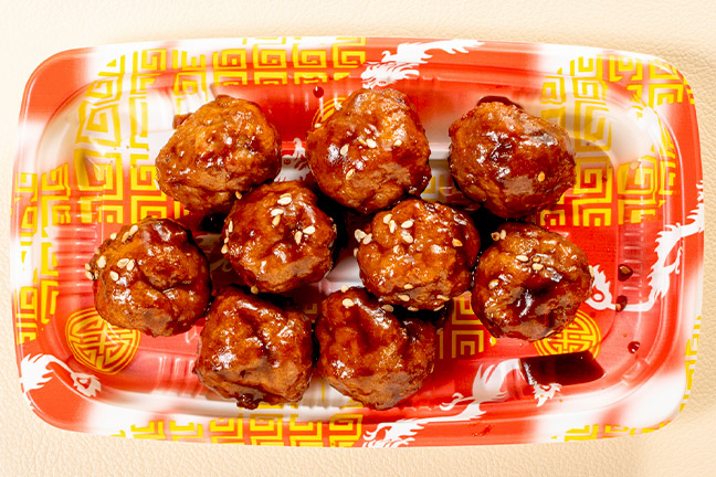 肉団子甘酢あんかけ